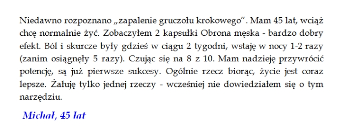 Men`s Defence komentarze